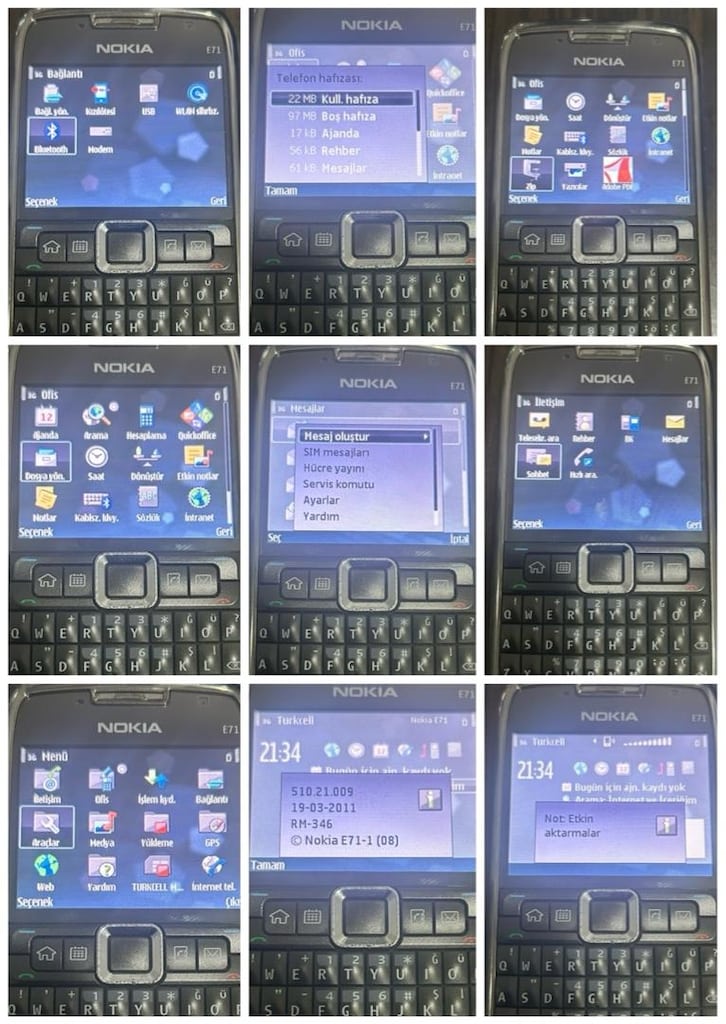nokia e71 black - 7
