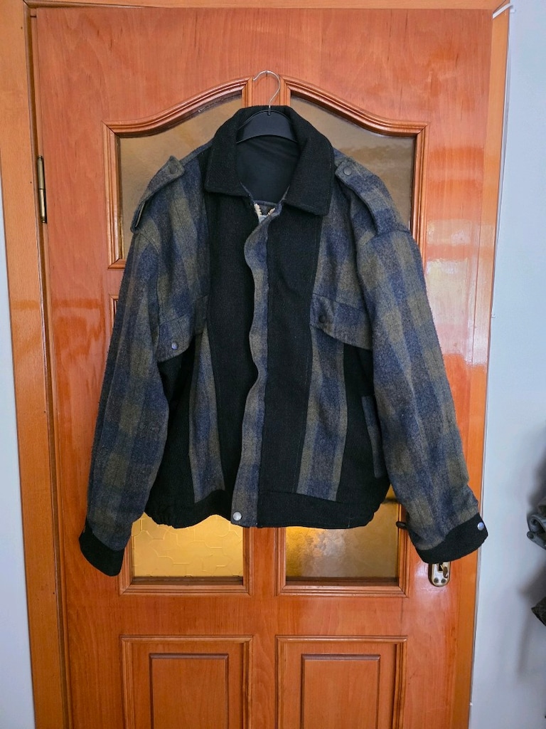 yünlü bomber erkek mont - 3