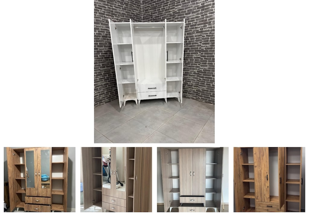 4 kapaklı elbise dolabı grgrczvubz - 2