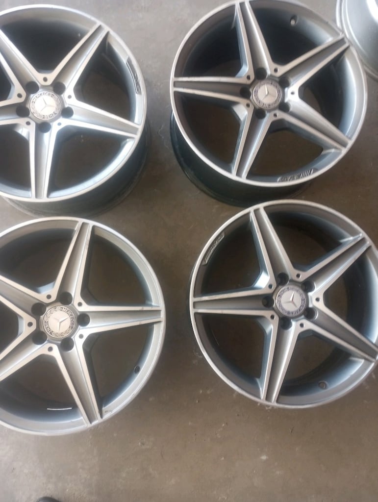 5x112/18 orjinal AMG mercedes çelik jant - 2