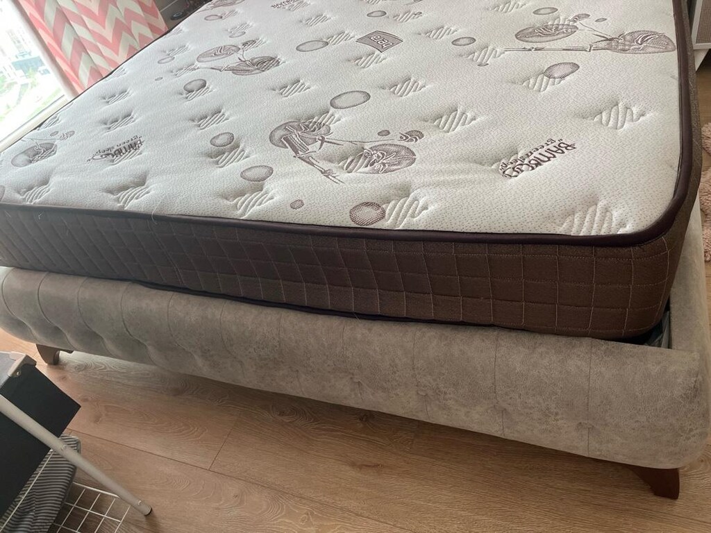 tepe home bazalı başlıklı yatak - 5