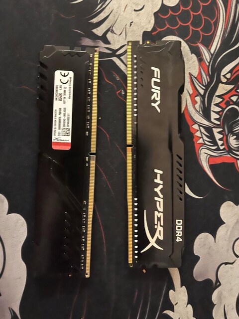 hyperx fury ddr4 8gb (2 adet)
