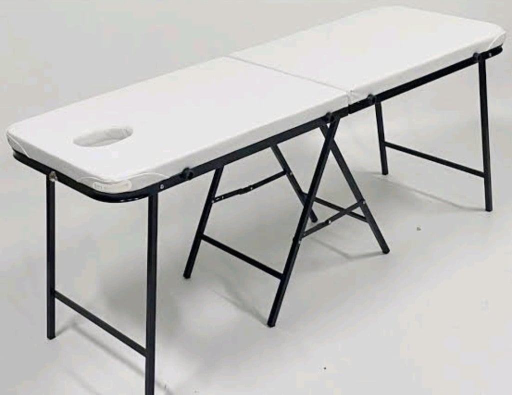 sıfır Çanta tipi katlanabilir taşınabilir portatif sedye,masaj sedyesi - 3