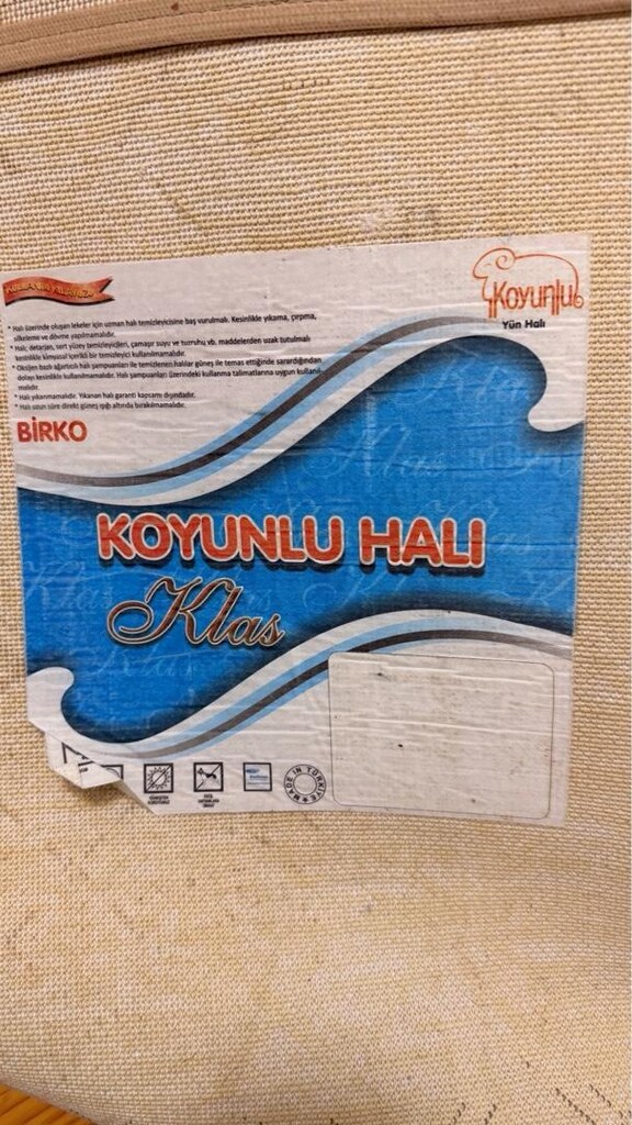 YÜN HALI KOYUNLU MARKA 6 m2 - 3