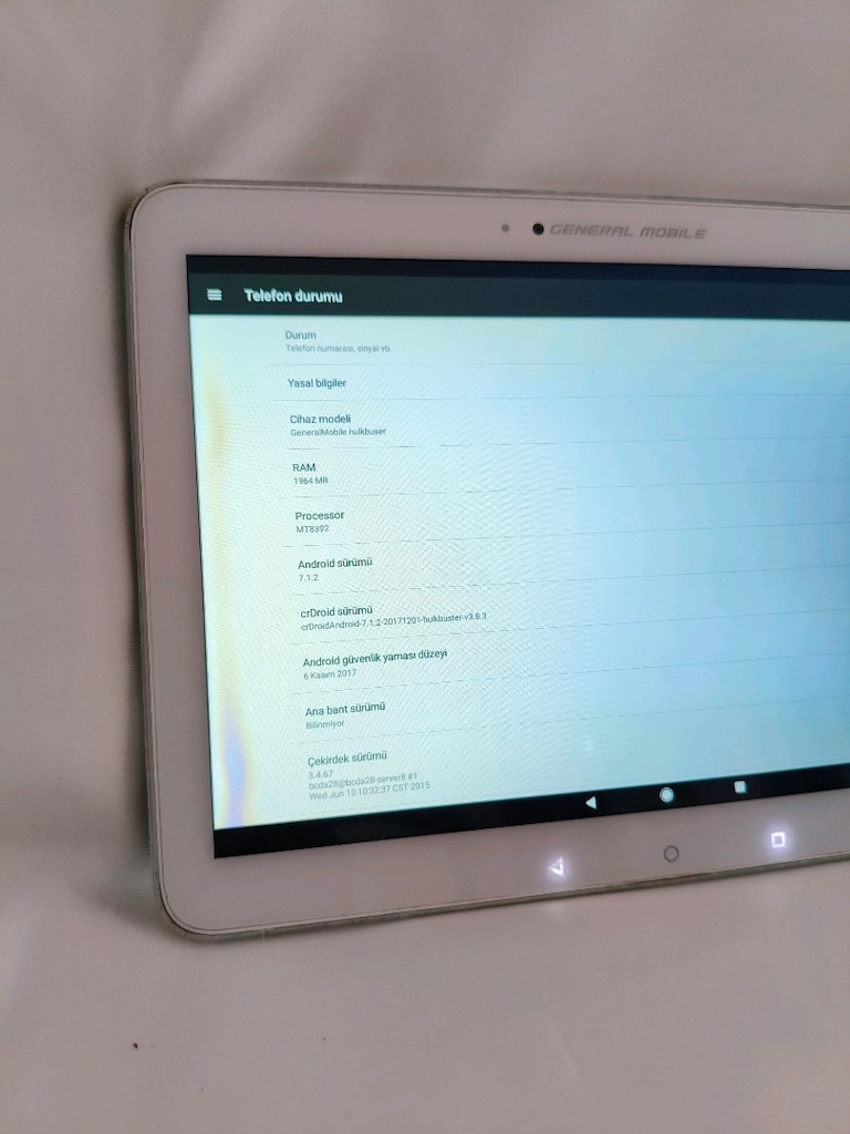 General Mobile E-Tab 5 Kalemli 10.1 inç Tablet. 32GB / 2GB - 5