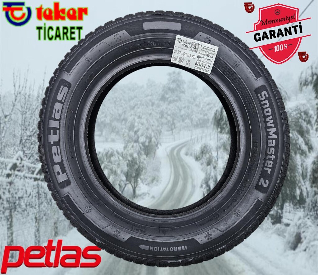 185 65 15 PETLAS SNOWMASTER2 WINTER #kış & kar lastiği# Teker Ticaret - 2