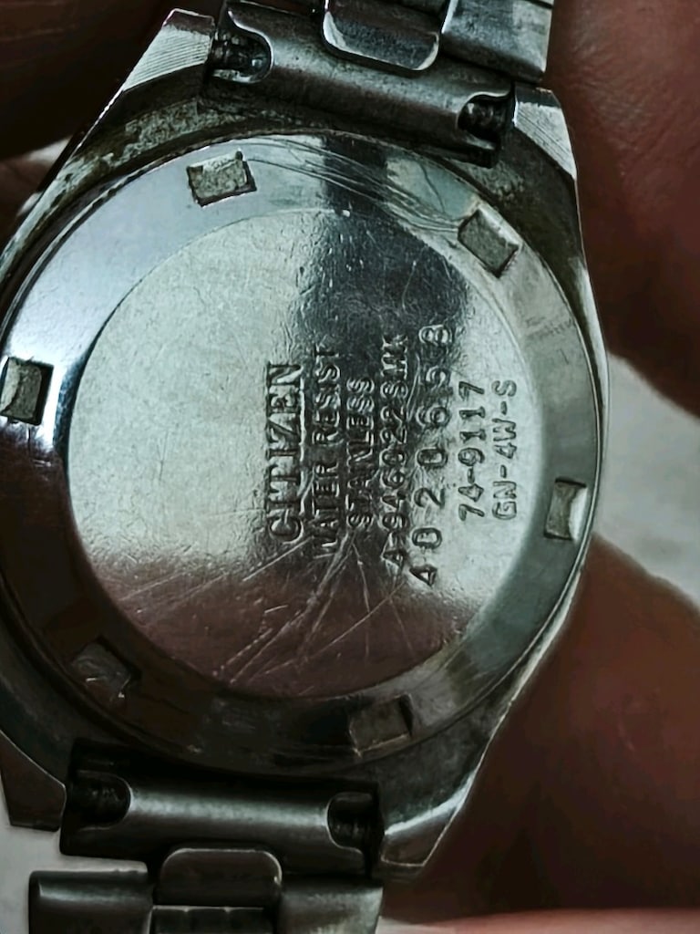 Orjinal citizen 1980 Lerden kalma aktif çalışır Otomatik kol saati - 4
