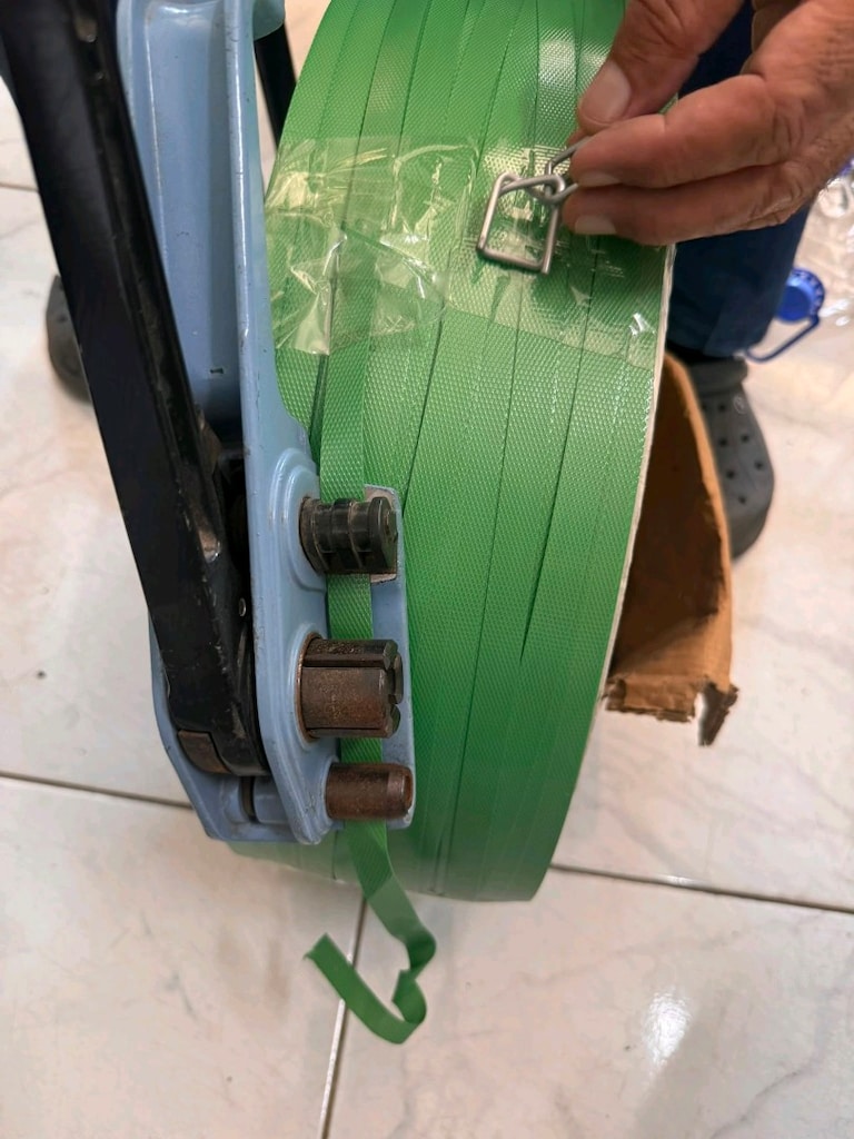 paketleme çemberleme makinesi, paketleme plastik çemberi ve tokalari - 2