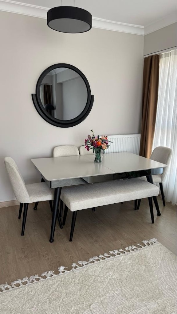 L koltuk+dönen Berjer takımı, 4 Sandalye 1 Banch Konsol Yemek Odası - 9
