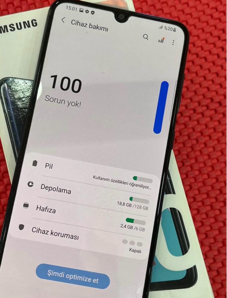 SAMSUNG A70 128/6 GB TR TAMAMEN ORJINAL HATASIZ SORUNSUZ 2.EL. - 5