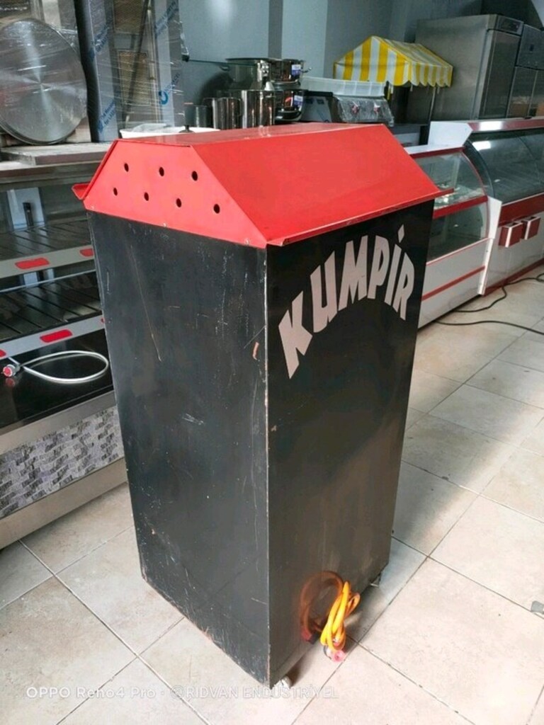 kumpir fırını tüplü ısıtmalı kumpir fırın kumpir makinesi - 8