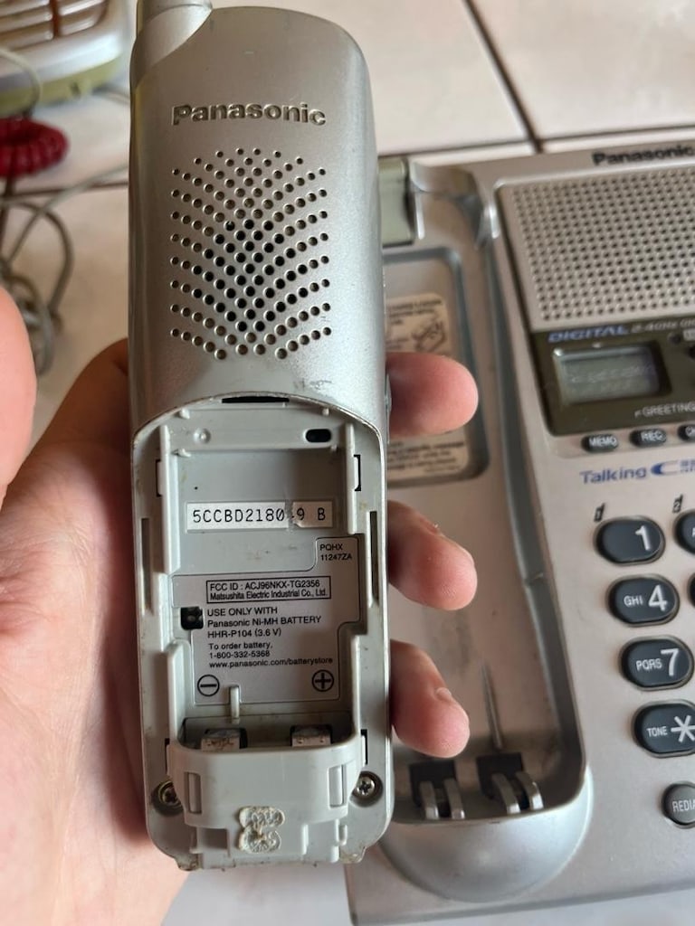 Panasonic KX-TG2357S Ev Telefonu Kablosuz - 7