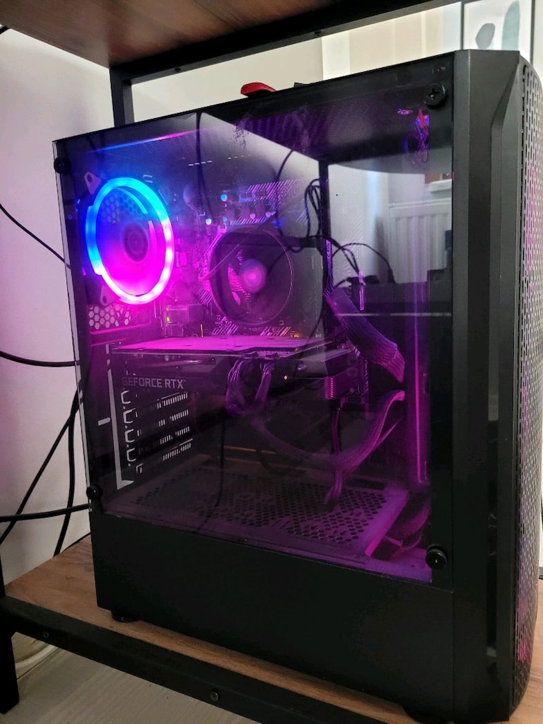 Temiz Kullanılmış RTX 3060 Ti Dual OC & Ryzen 5 5600X Gaming PC - 3