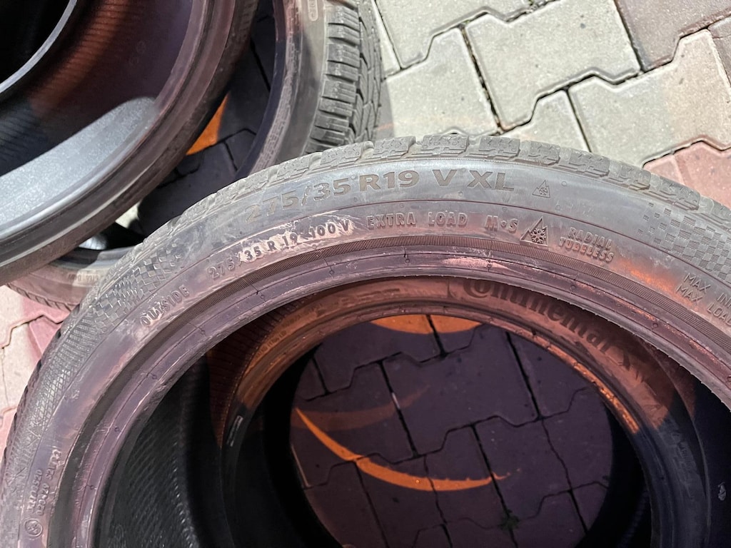 275 35 19 - 245 40 19 CONTİNENTAL SET KIŞLIK TAKIM - 8