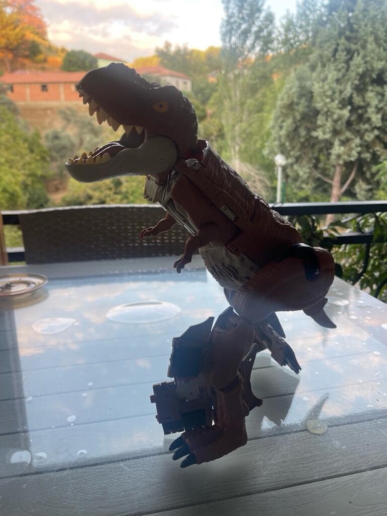 jurassic park transformer dinozor ve jeep lisanlı son fiyat - 3