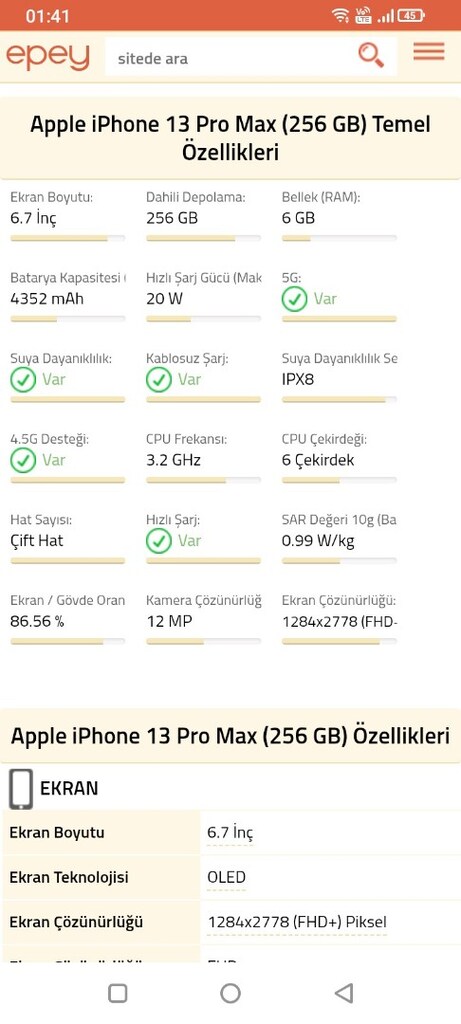 iPhone 13 Pro max( 256GB,6RAM ) - 7