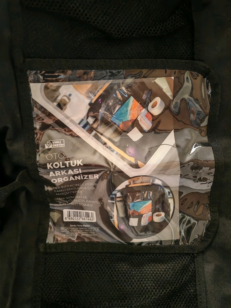 Araç arka koltuk organizer - 2