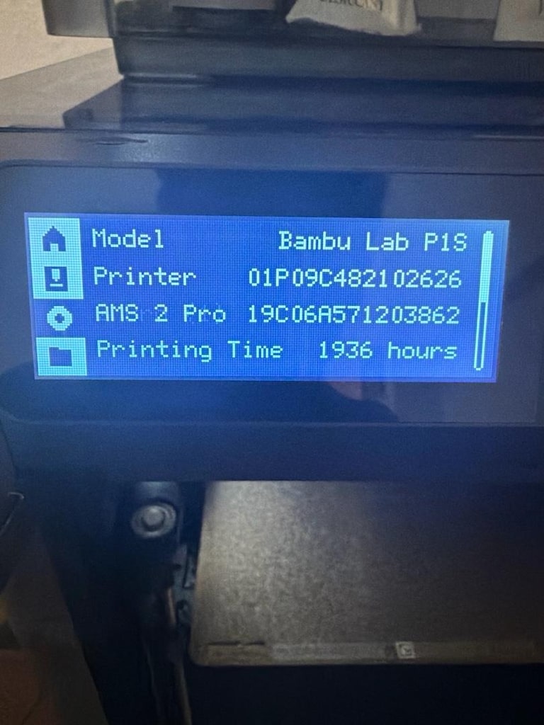 Bambu Lab P1S + AMS 2 Pro Bakımlı ve Sorunsuz. - 4