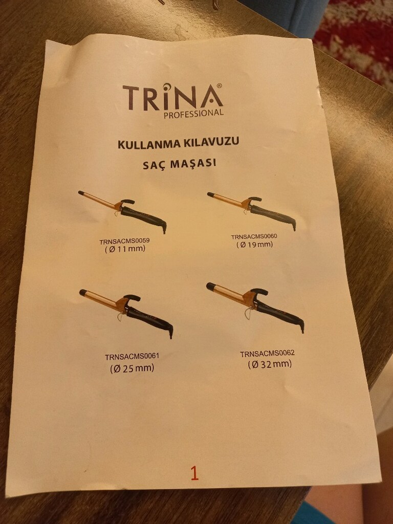 trina saç maşası - 2