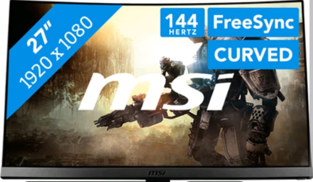 MSİ CURVED 27 İNCH 165 HZ. TEMİZ - 17