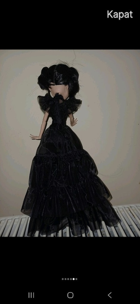 Monster High Wednesday Balo Elbiseli Bebek - 5
