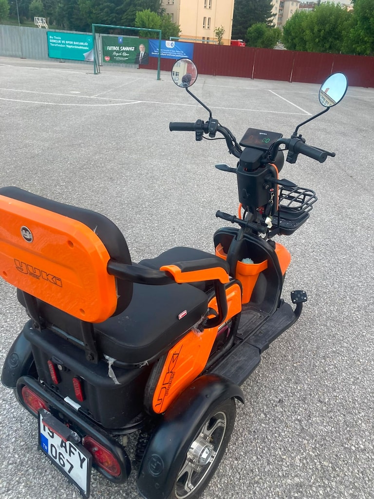 2024 Yuki YK-56 Pony | 60 KM | 24Ah Yeni Aküler | Muayene Derdi Yok - 3