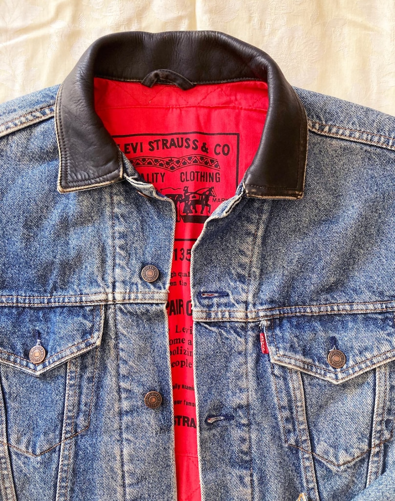 Nadir Koleksiyonluk Orijinal Vintage Levi's Ceket - M Beden - 5