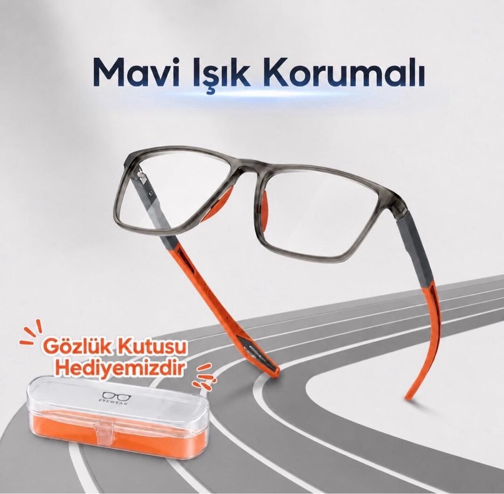 +1 Numara Marjinal Erkek Okuma Gözlüğü - 5