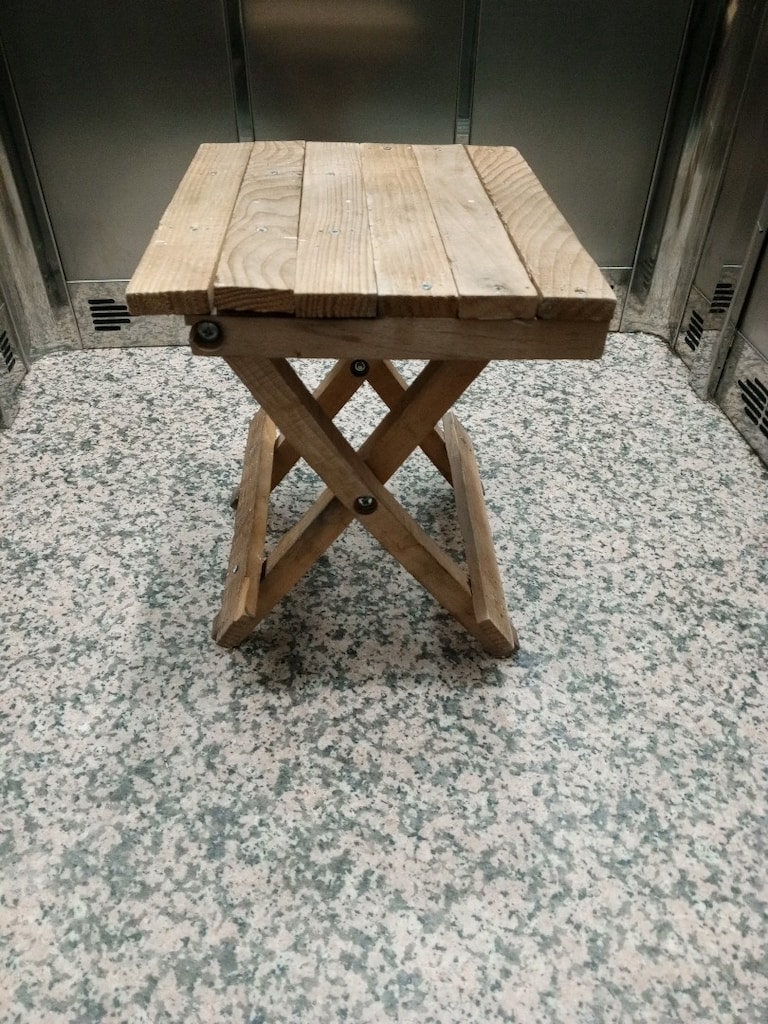 AHŞAP KATLANIR OTURAK - 2
