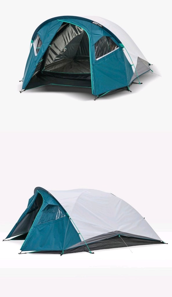 Decathlon Quechua Mh100 3 kişilik Black Fresh Çadır.