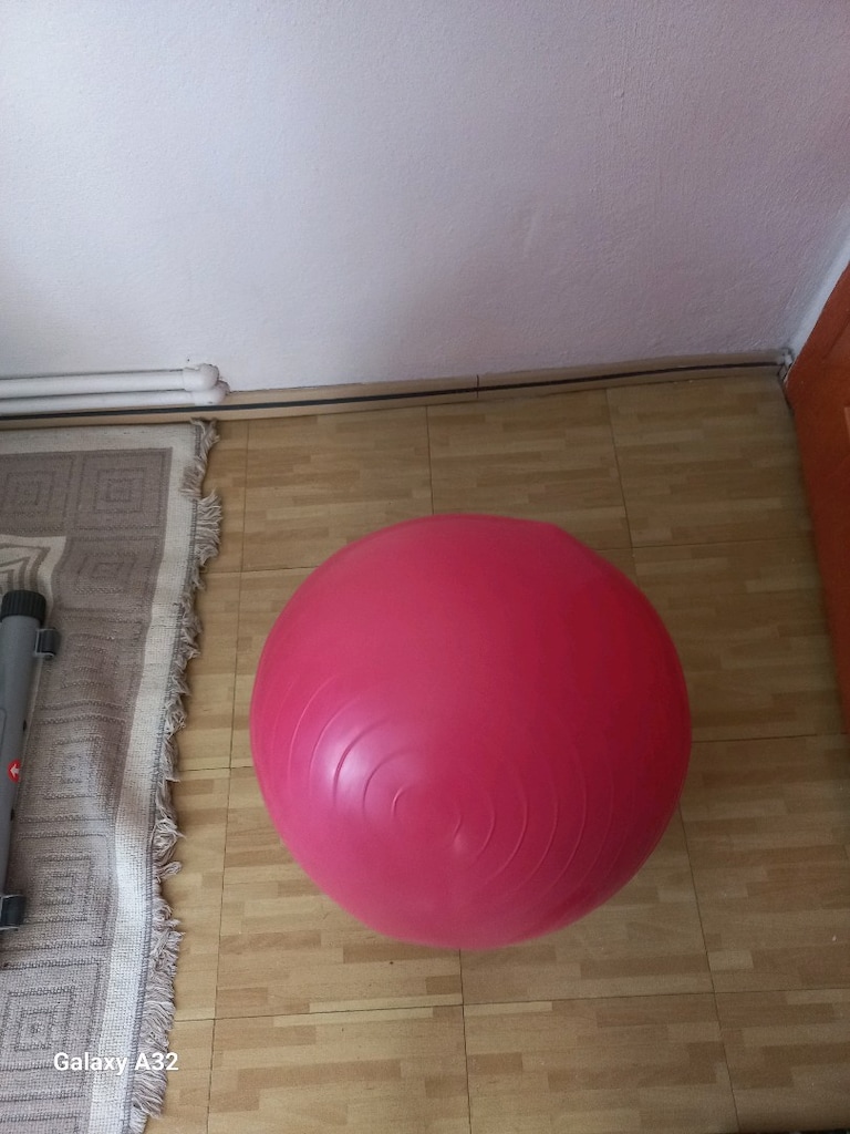 koşu bisikleti ve karın kası aleti, fitness topu - 7