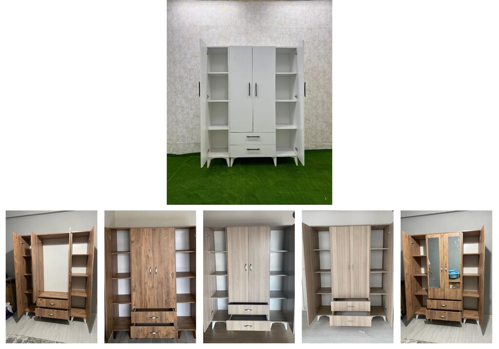 4 kapaklı elbise dolabı dletsuctng - 6