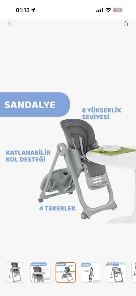 Chicco Mama Sandalyesi - 12