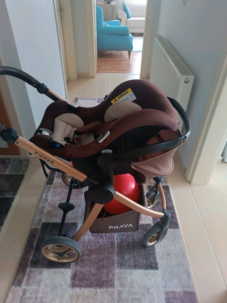 temiz kullanılmış prava marka bebek arabası+puset - 5