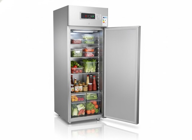 ASTEMA MARKATEK KAPI 700 LİTRE DİK TİP BUZDOLABI DOLAP