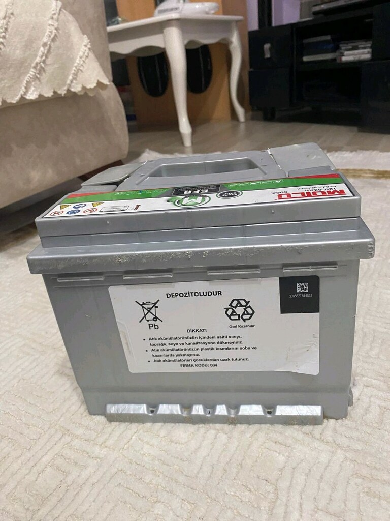 mutlu akü sadece bir kaç kez kullanıldı - 3