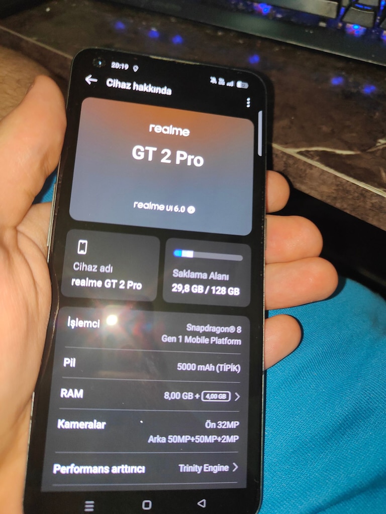 Realme GT2 Pro Kutulu Faturalı - 7