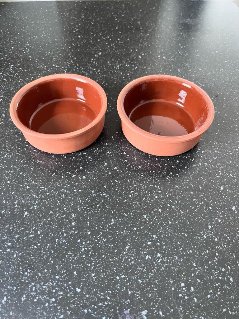 2 Adet Doğal Toprak Güveç Kabı - 2