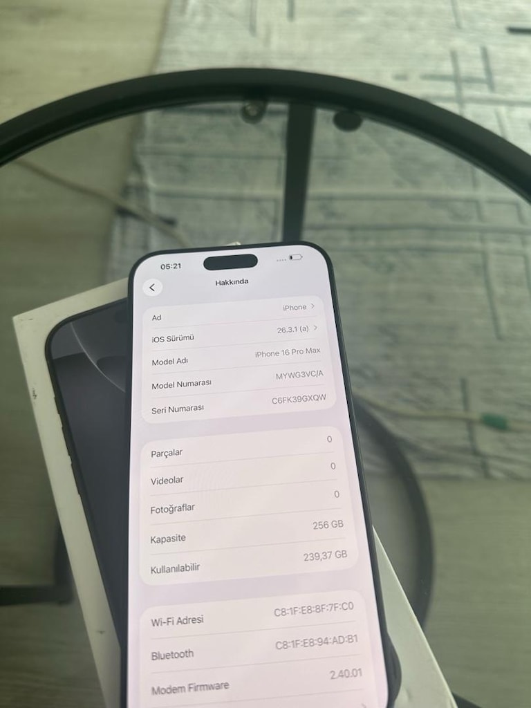 İPHONE 16 PROMAX SİYAH 256 GB - 7