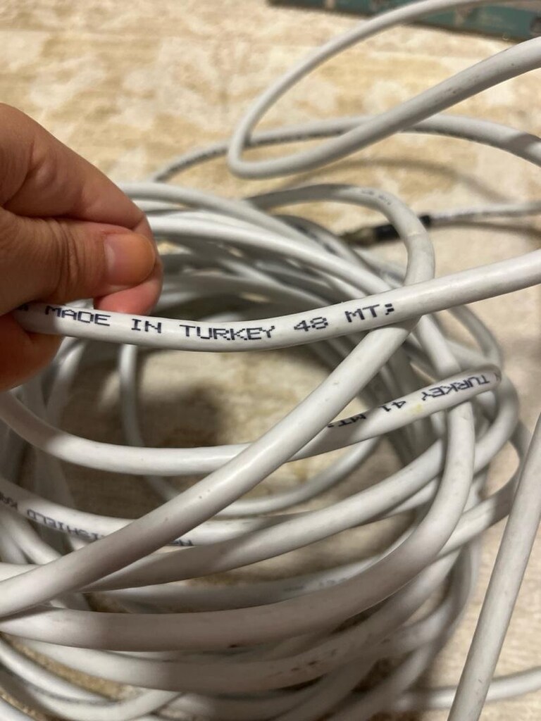 RG6 U4 Anten kablosu konnektör takılı 10 mt - 3