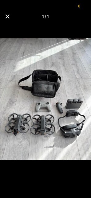 DJI AVATA 2 - 4 Batarya - 2 Kumanda - Yedek Dron