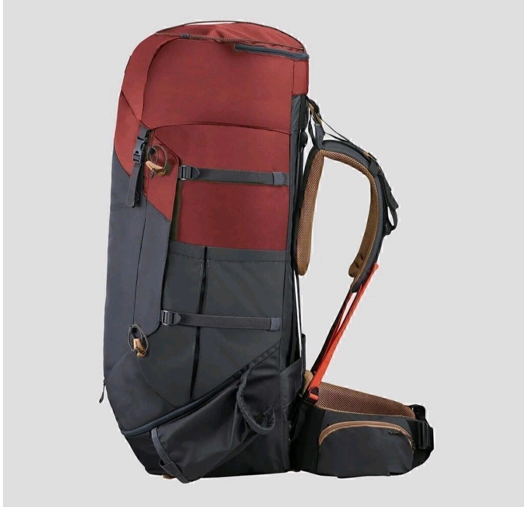 sıfır 70 litre sırt destekli kamp outdoor buscraft sırt çantası - 3