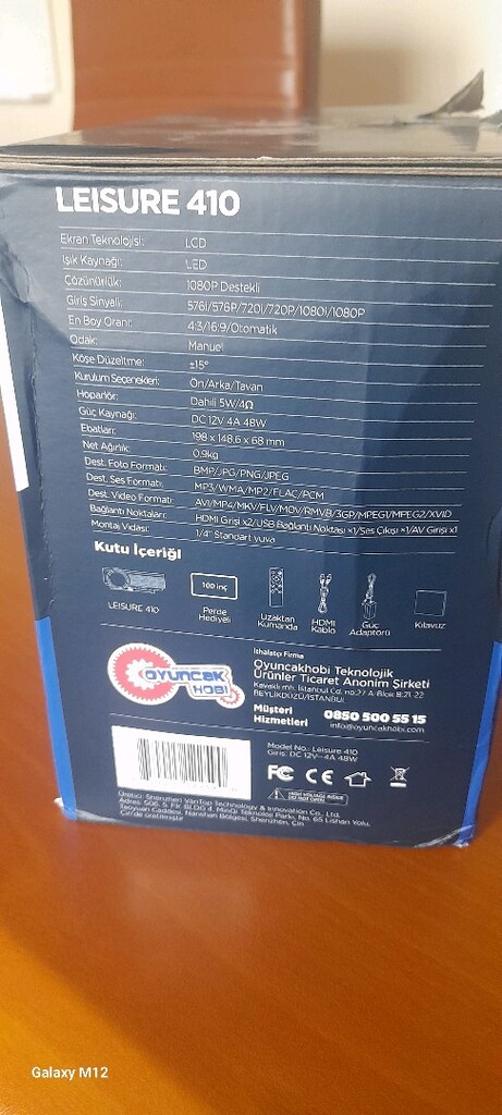 SATILIK VANKYO LEISURE 410 SIFIR PROJEKSİYON - 2