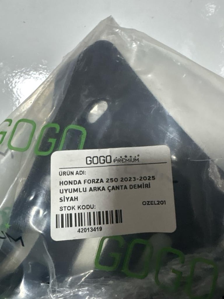 honda forza çanta taşıma demiri - 2