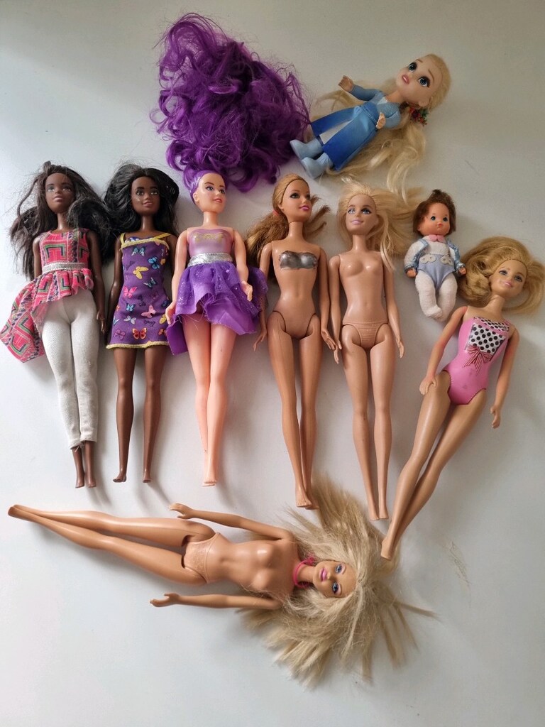 Vintange koleksiyonluk Orjinal barbie Seti seti ve Elsa - 2