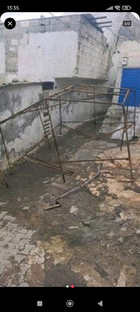 çadır demire uzunluk 4 metre yani 3 metre hurda fiyatına vereceğim - 3
