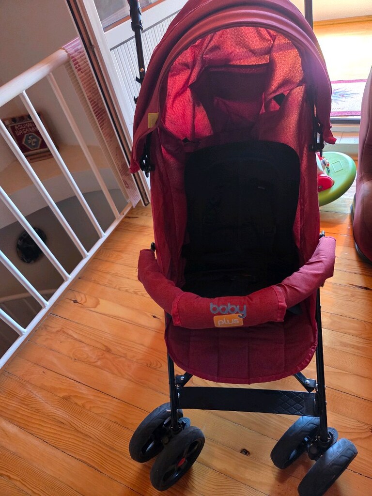 Baby Plus Baston Bebek Arabası - Çok Az Kullanılmış / Tertemiz - 5