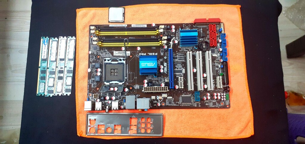 ASUS P5QL PRO NVMe M.2 SSD+XEON BIOS MOD Destekli Anakart - 2