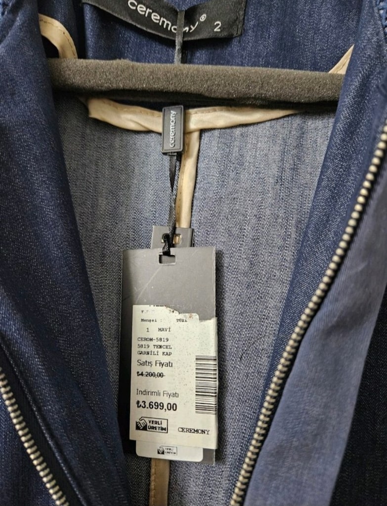 Ceromony Denim Kap - 8