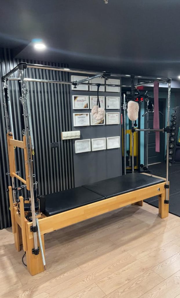 Ahşap Pilates Cadillac pro Reformer - 2